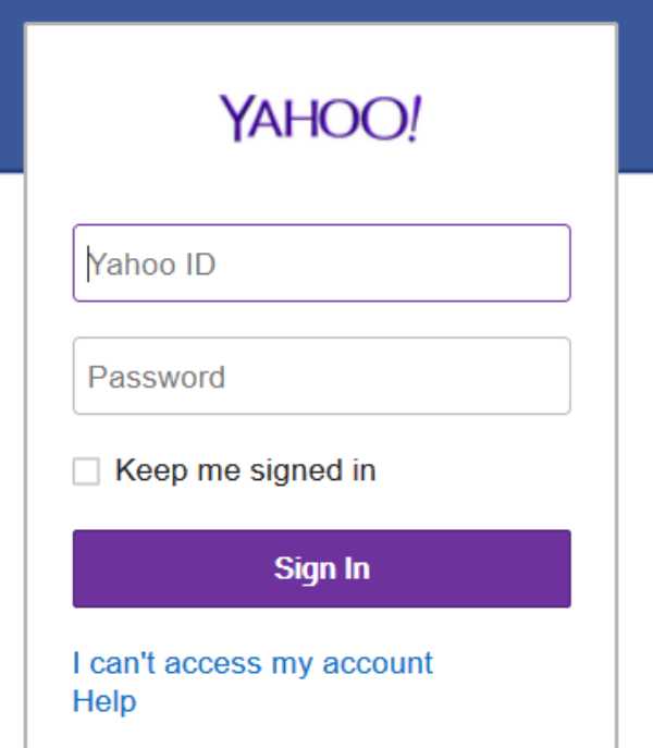 recover yahoo email