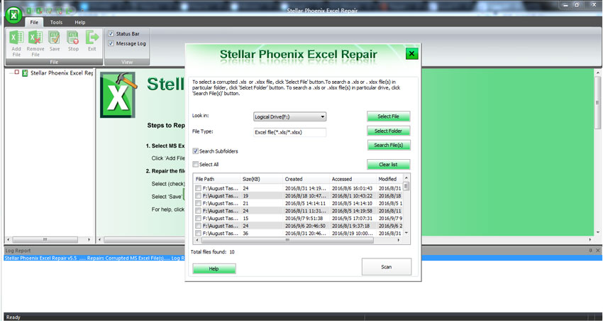 can t find project or library excel