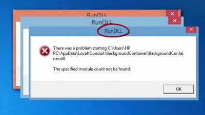 rundll error in pendrive