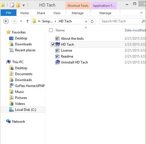 test hard drive speed for Windows-HD Tack-1