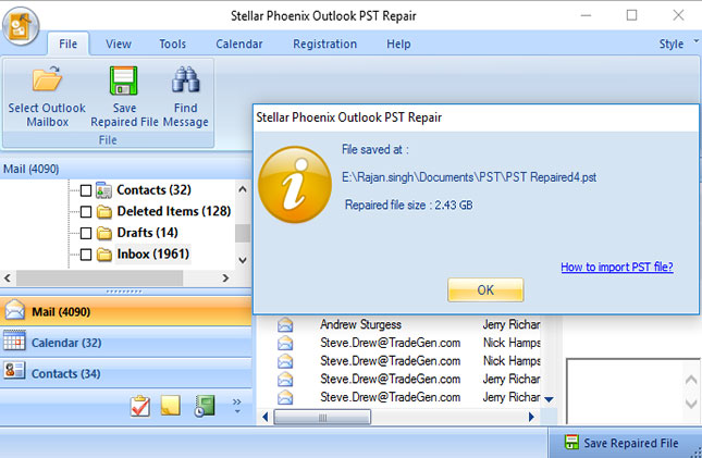 best free outlook pst repair tool