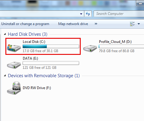 Run hard disk check to fix bluescreen bccode 9f-step 3