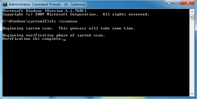 Perbaiki file sistem yang rusak untuk memperbaiki layar biru berhenti 0x0000003b
