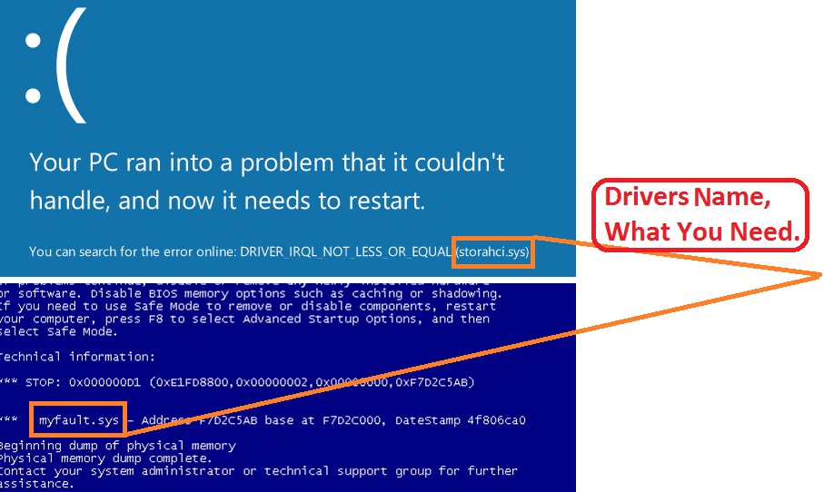  opdater driver for at rette bluescreen 0x000000d1 fejl