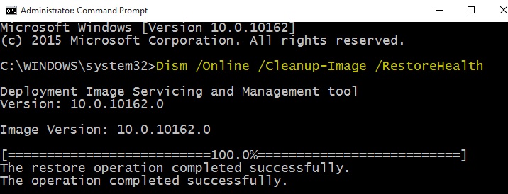 Execute a verificação do sistema para corrigir o erro de tela azul 0x000000d1