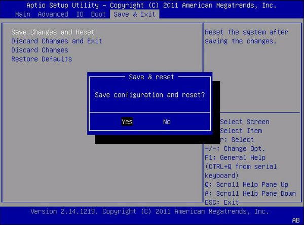 overclock BIOS result in blue screen error