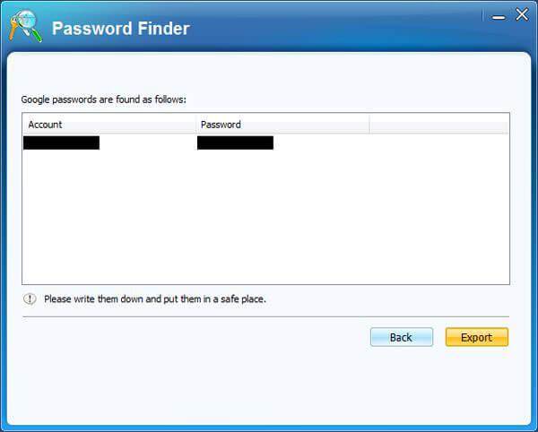 winsuite password finder