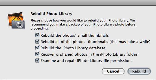 how to recover iphoto