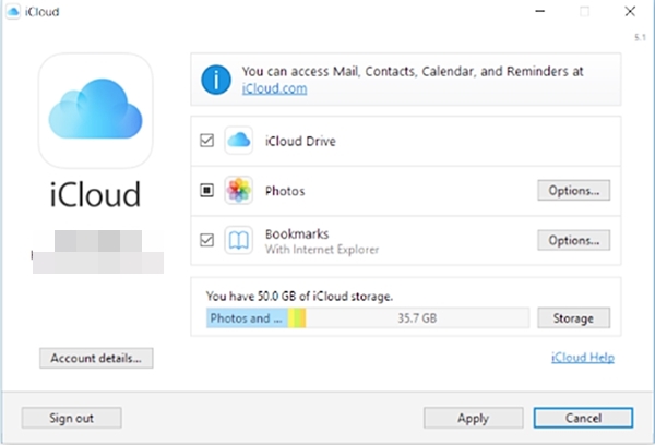 how to download icloud photos to windows 10