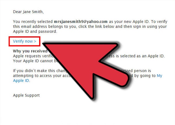 Atur ulang Email ID Apple