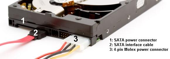 Verbindung zwischen Festplatte und Hauptplatine Schritt 3