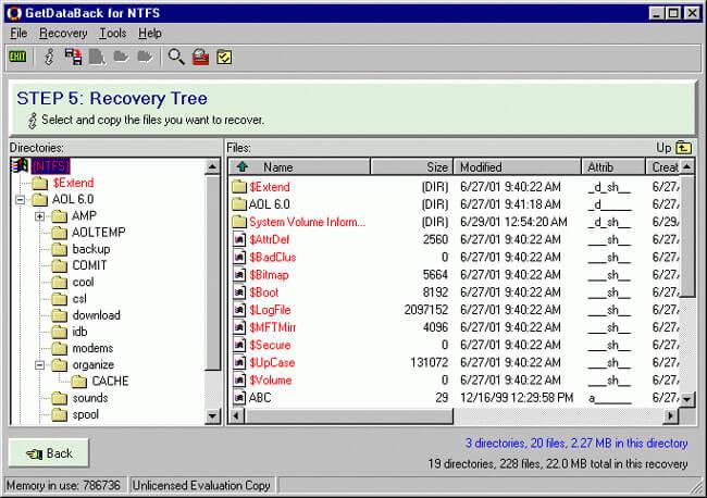 damaged partition recovery with hirens