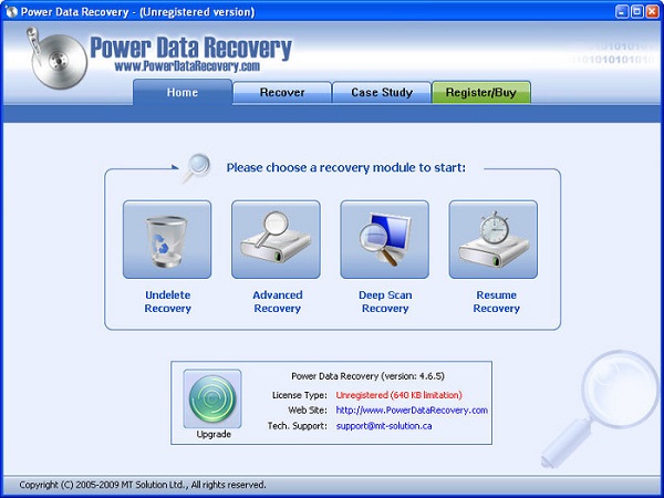 récupérer emails supprimés power data recovery