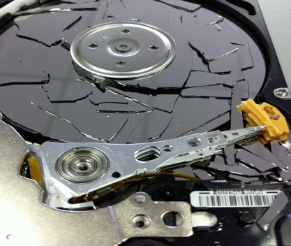 kerusakan hard drive logis