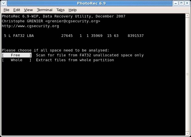 photorec data recovery download