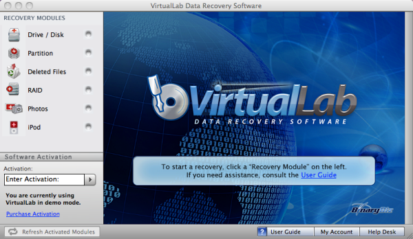 virtuallab data recovery activation key