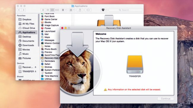 lion recovery disk assistant 1.0