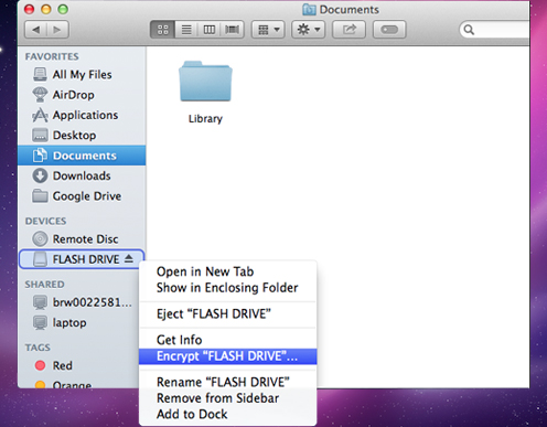 how to save photos to flash drive on mac