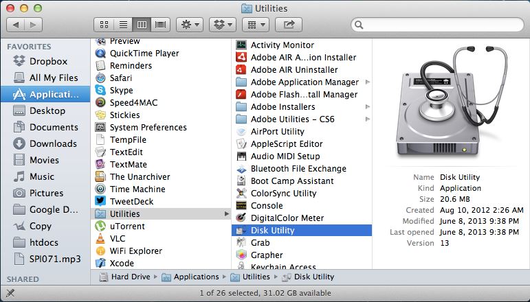 flash drive formatter mac