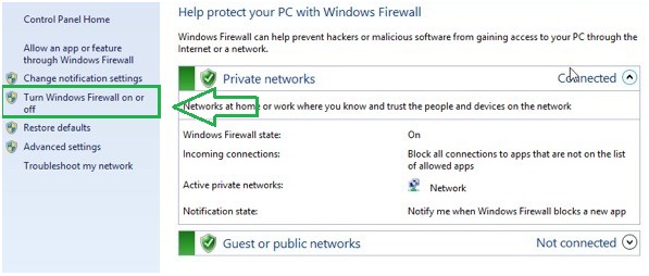 Methods To Enable Or Disable The Microsoft Windows Firewall Effectively