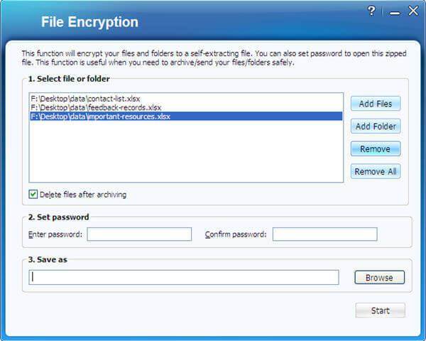 encrypt excel document with password