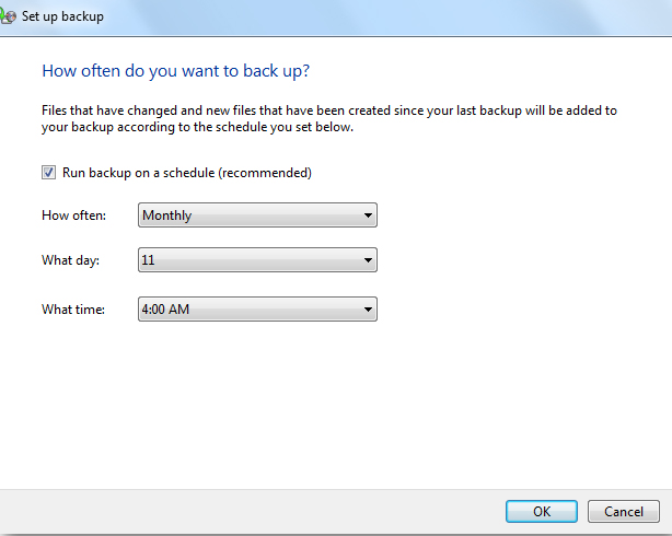 How To Use Windows 7 Backup And Restore Feature