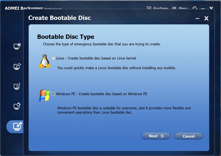 Create bootable disk