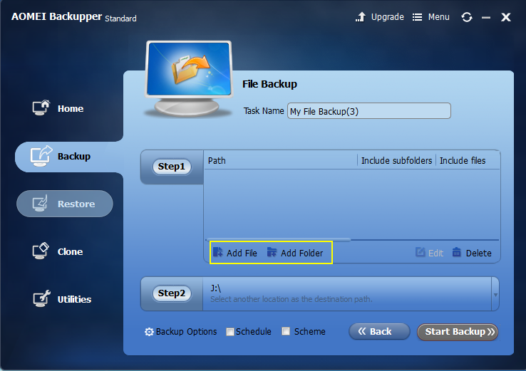 personal computer backup software