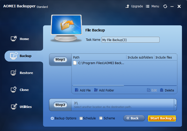 q mobile data backup software