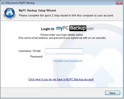 copia de seguridad de los archivos de la computadora con MyPCBackup 3