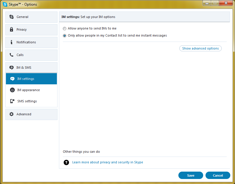 how to search in skype chat