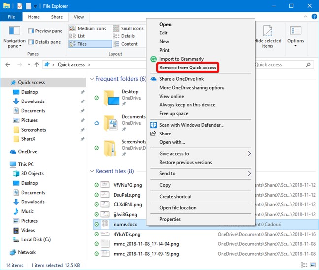 How to Clear Recent Files and Folders on Windows 10 Computer