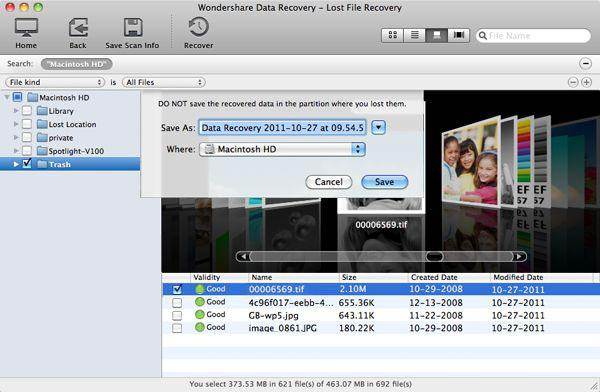 Il miglior iOS recupero dati gratuito per Mac-Wondershare Recupero Dati