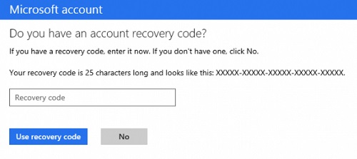 recuperar chave hotmail