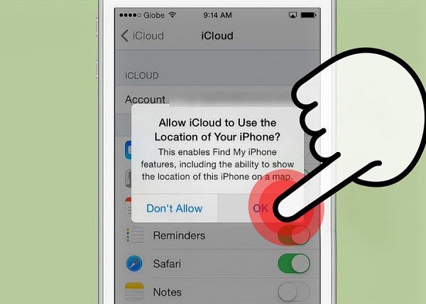 Réinitialiser E-mail iCloud