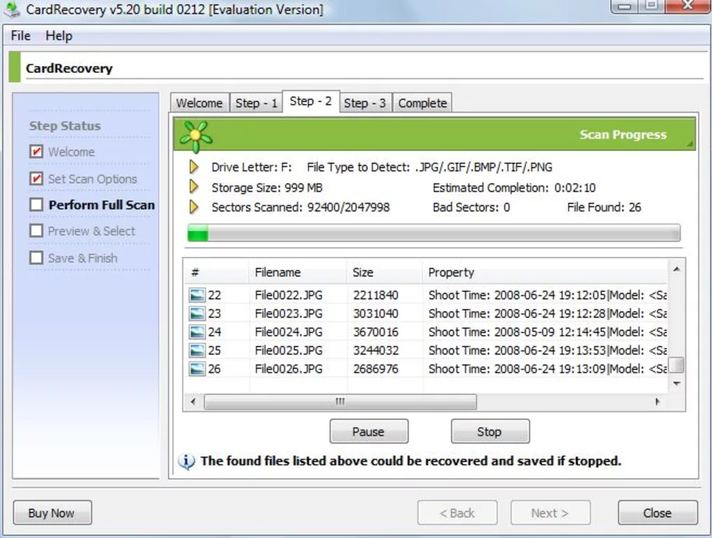 reliable cf card recovery software