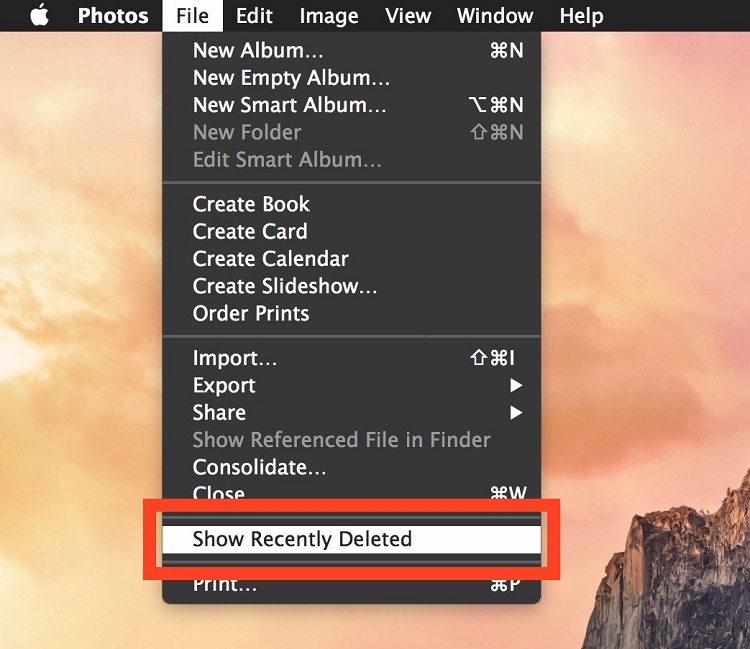 how to get deleted pictures back on mac