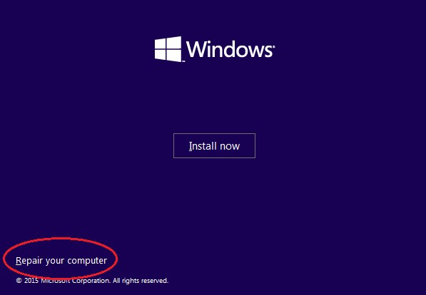 windows 10 registry repair command line
