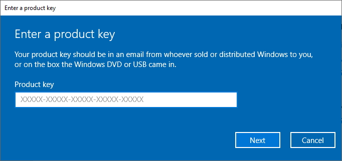 can you upgrade windows 10 home to pro with key