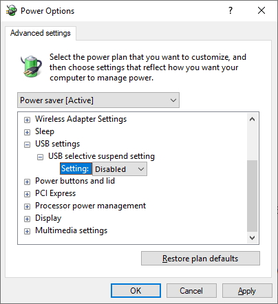 Disable
