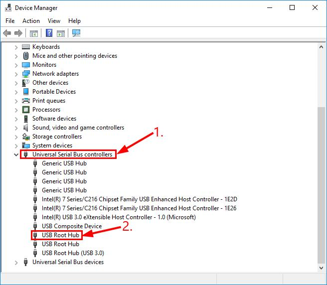 Como corrigir a desconexão continua do USB no Windows 10