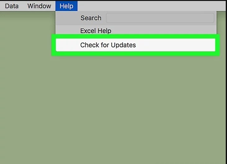 ms excel for mac fixes