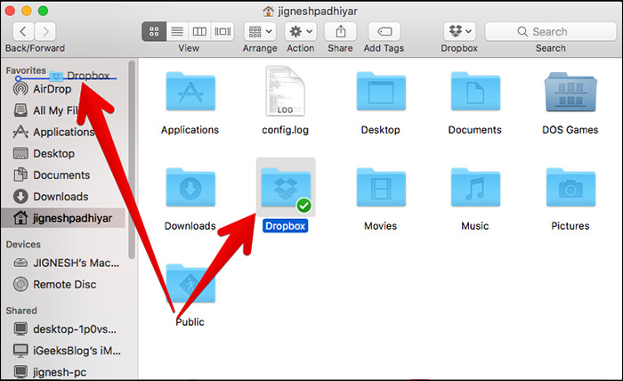 dropbox for mac current version