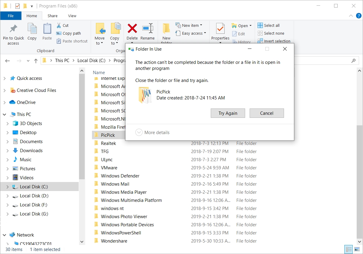 cant delete note folder qownnotes