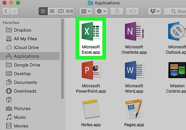 microsoft excel for mac