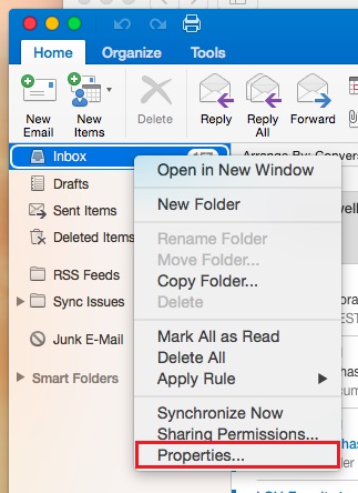 how to remove data files on outlook for the mac