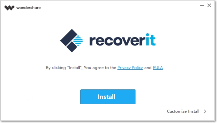 recoverit-install