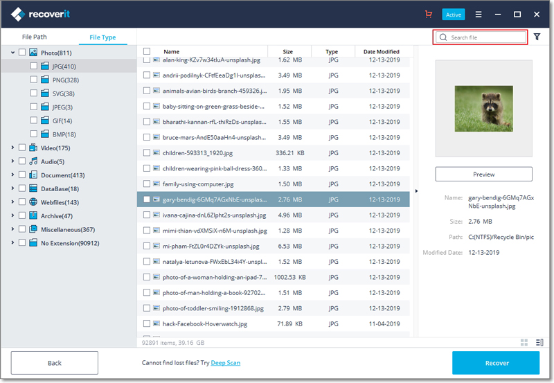 search-file-path