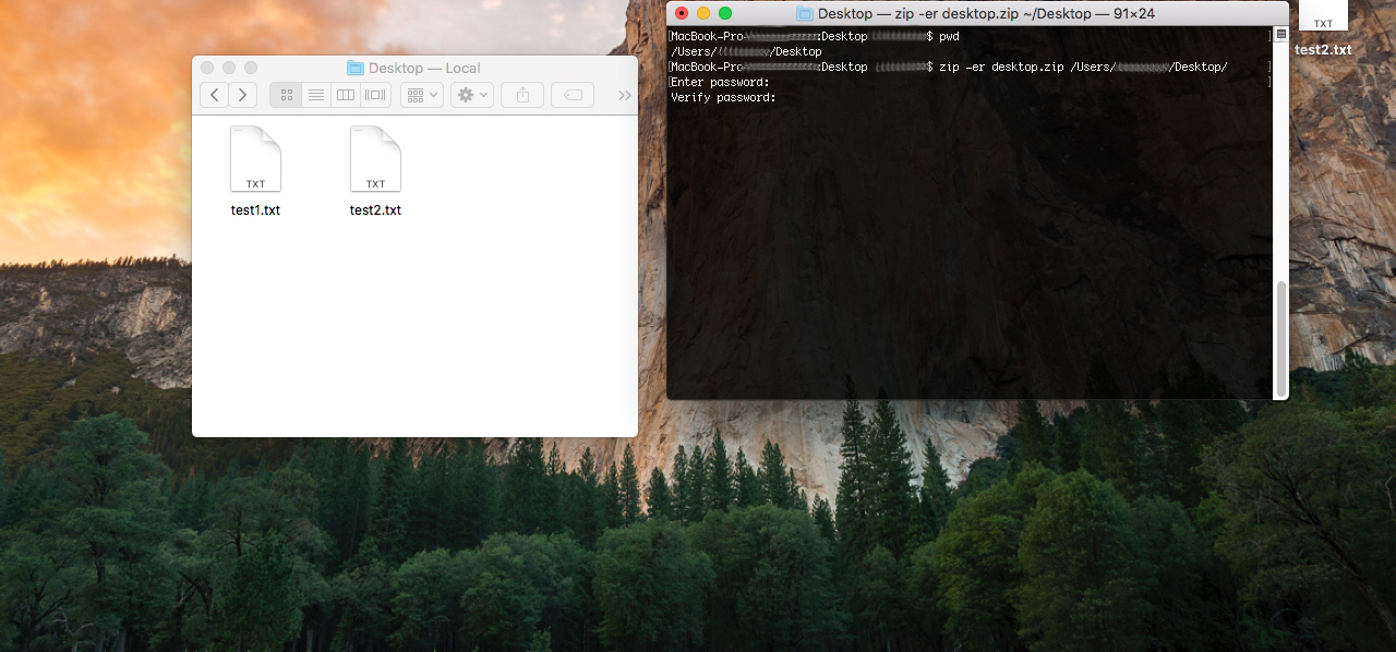 how to turn a folder into a zip file mac