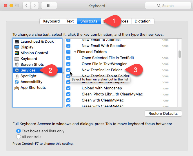 create file in terminal mac